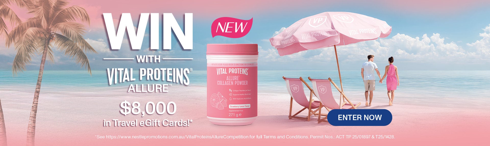 Vital Proteins™ Allure™ Cash to Splash on your Dream Holiday